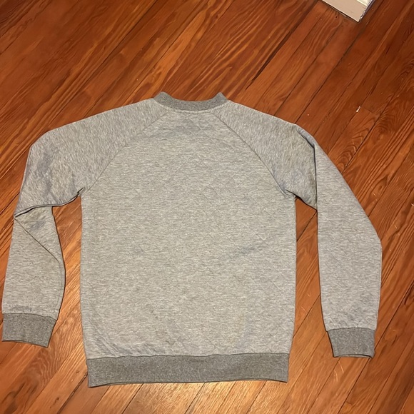 Sovereign Code Quilted Bomber Jacket in Heather Gray. Men’s Size M - Picture 2 of 6